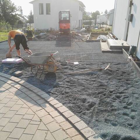 Pflasterarbeiten – Projektfoto 1
